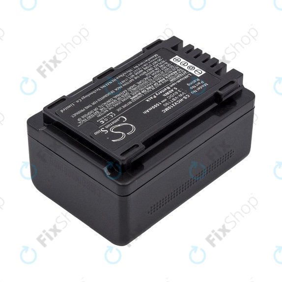 Baterie pro Panasonic HC-V210, 1500mAh, Li-Ion, 3.6V, VW-VBT190, HQ