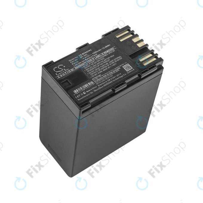Baterie pro Canon EOS S200, C300, 5200mAh, Li-Ion, 14.4V, BP-A60, HQ