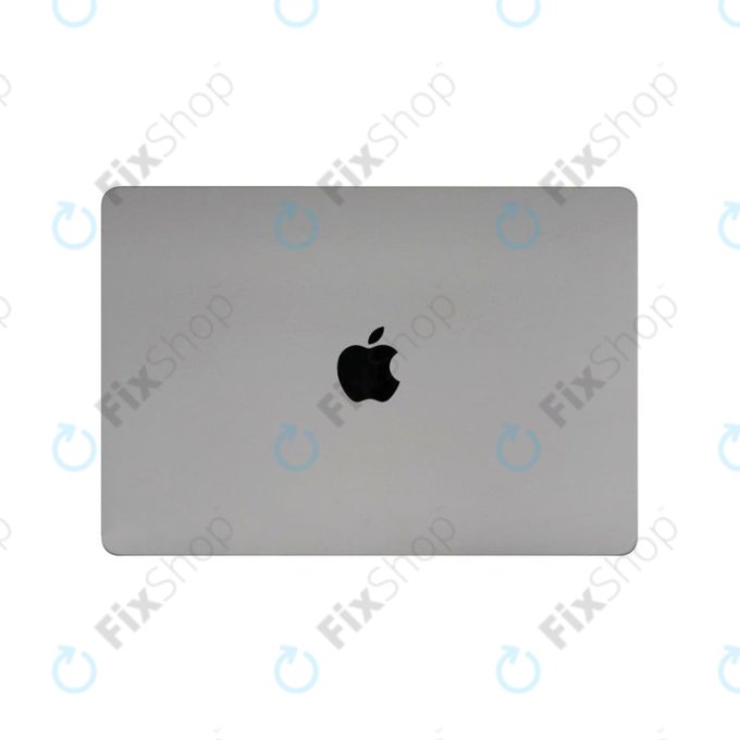 LCD displej pro MacBook Air 15", A3114 (2024), s předním sklem a krytem, Space Gray, 661-40259, Genuine Apple