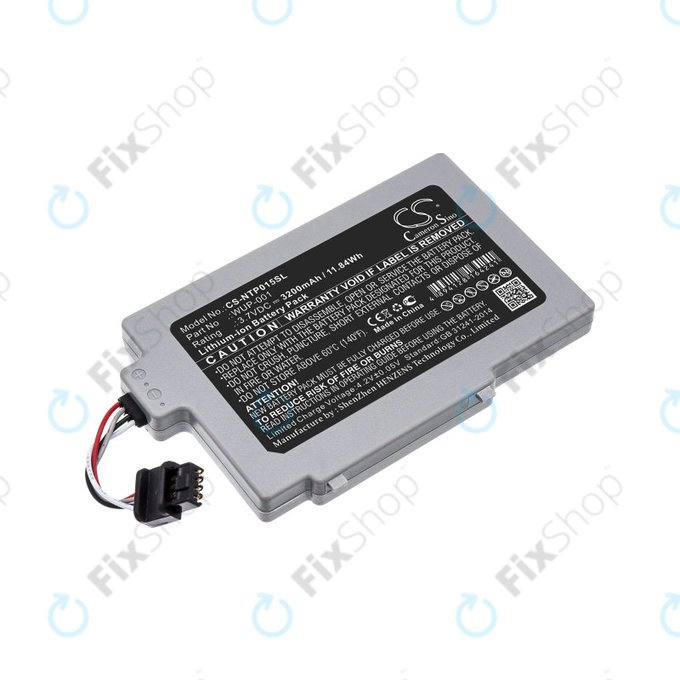 Baterie pro Nintendo Wii U GamePad, 3200mAh, Li-Ion, 3.7V, WUP-001, HQ