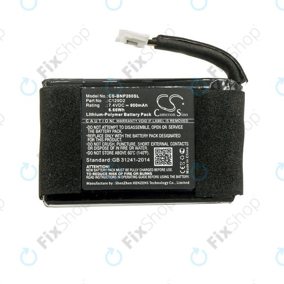 Bang & Olufsen BeoPlay P2 - Baterie C129D2 900mAh HQ