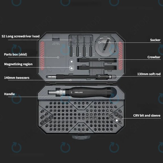 Xiaomi DELIXI - Sada šroubováků 145v1