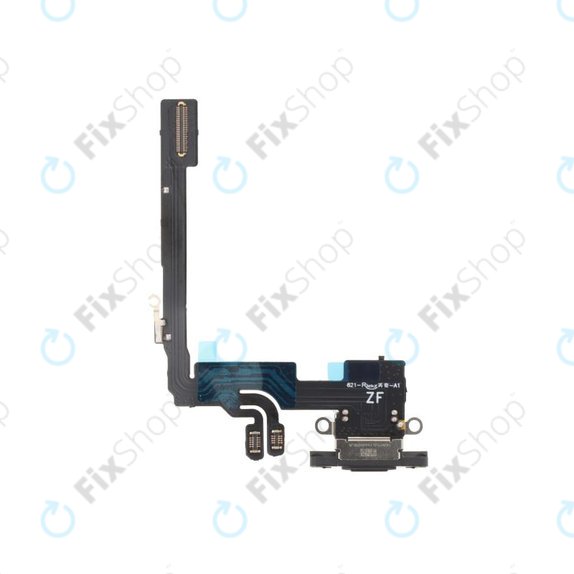 Apple iPhone 16 Pro - Nabíjecí Konektor + Flex Kabel (Black Titanium)