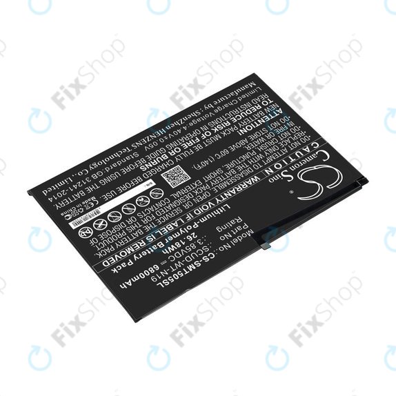 Baterie pro Samsung Galaxy Tab A7, 6800mAh, Li-Pol, 3.85V, SCUD-WT-N19, HQ