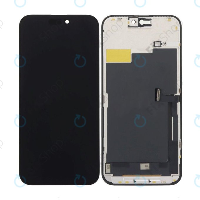 Displej In-Cell FHD pro iPhone 15 Pro Max, Dotykové sklo s rámem, FixPremium