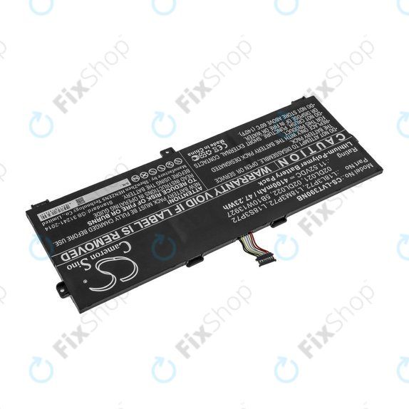 Baterie pro Lenovo ThinkPad X390, Yoga X390, 4100mAh, Li-Pol, 11.52V, 02DL021, HQ