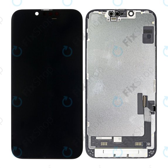 Displej pro iPhone 14, Dotykové sklo s rámem, Refurbished