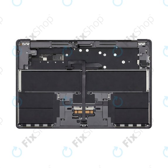 Horní rám klávesnice pro MacBook Air 15", A3114 (2023), s klávesnicí US a baterií, Space Gray, 661-34895, Genuine Apple