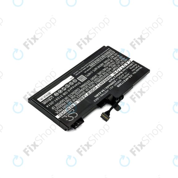 Baterie pro HP Zbook 17 G3, 8300mAh, Li-Ion, 11.4V, AI06XL, HQ