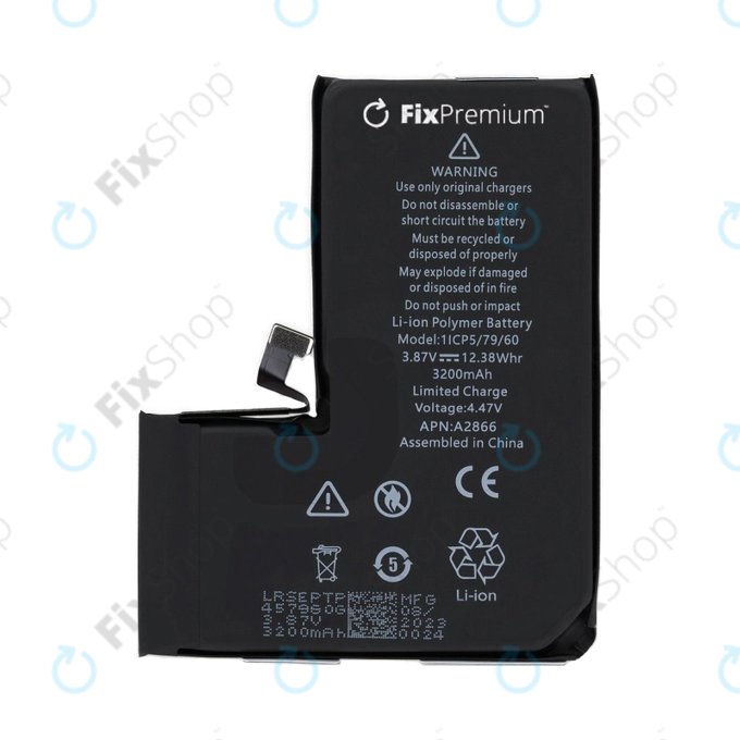 Baterie pro iPhone 14 Pro, 3200mAh, DIAGNOSTIC
