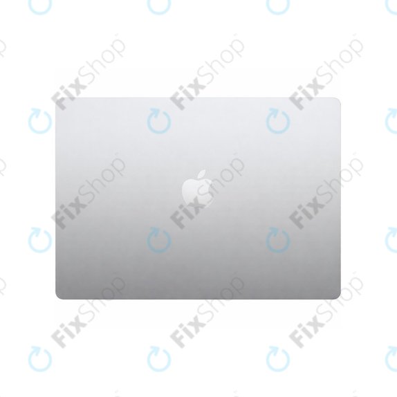 LCD displej pro MacBook Air 13", A3113 (2024), s předním sklem a krytem, Silver, 661-40279, Genuine Apple