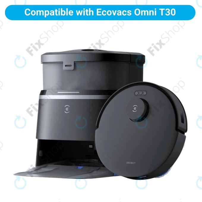 Sada náhradních dílů pro Ecovacs Omni T30 (1x Hlavní kartáč, 2x Filtr, 2x Boční kartáč)