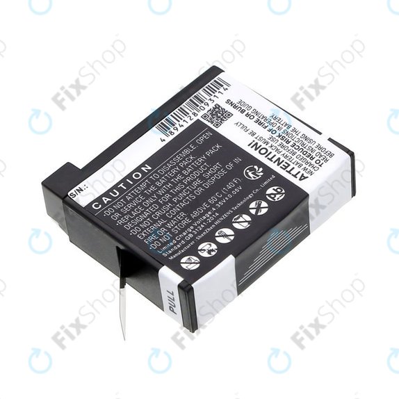 Baterie pro GoPro Hero 4, 1160mAh, Li-Ion, 3.8V, AHDBT-401, HQ