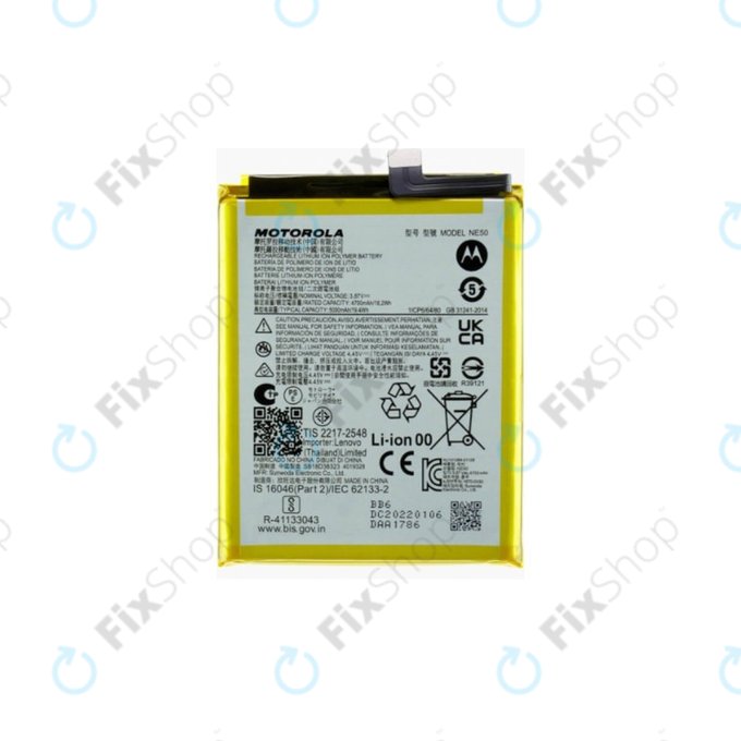 Motorola Moto G52 XT2221, G82 5G XT2225 - Baterie NE50 5000mAh - SB18D38323 Genuine Service Pack