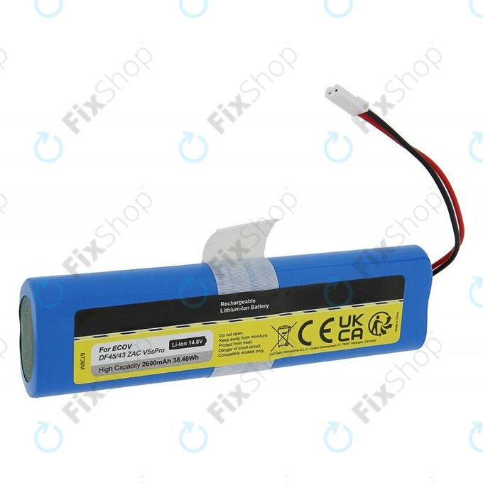 Ecovacs Deebot DF45 - Baterie M26-4S1P-AGX-2 Li-Ion 14.8V 2600mAh