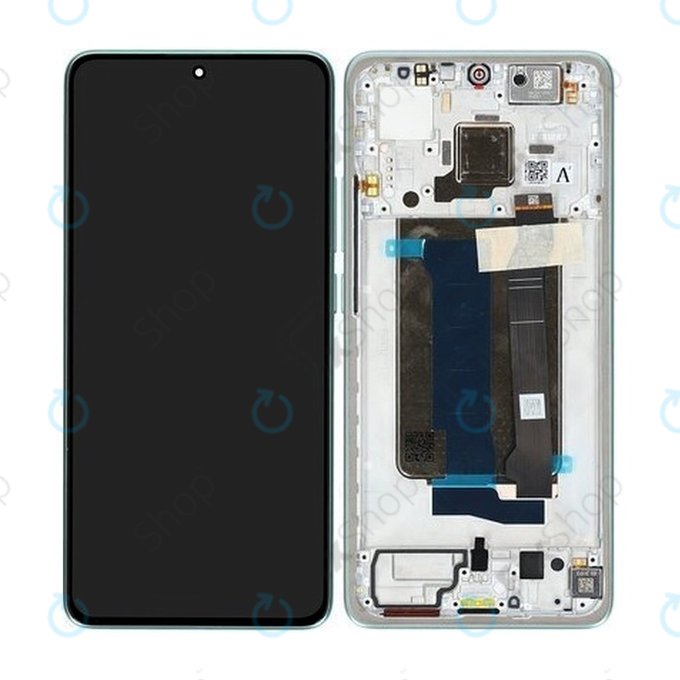Xiaomi Poco X7 Pro - LCD Displej + Dotykové Sklo + Rám (Green) OLED