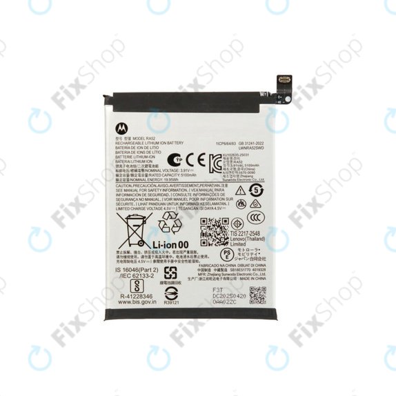 Baterie pro Motorola Moto G86 5G, RA52, Li-Ion, SB18E51770, Genuine Service Pack