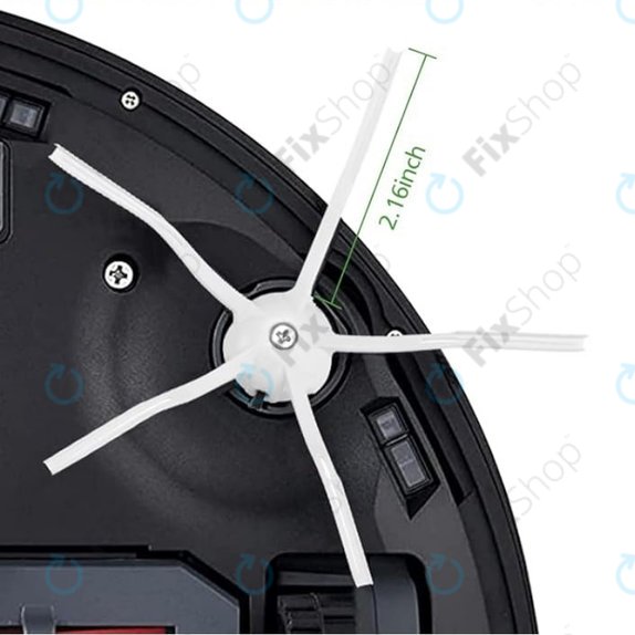 Sada náhradních dílů pro Xiaomi Roborock Q7+, Q7 Max, Q7 Max+ (1x Hlavní kartáč, 2x Filtr, 2x Boční kartáč – bílý, 2x Mopovací útěrka, 2x Sáček na prach)