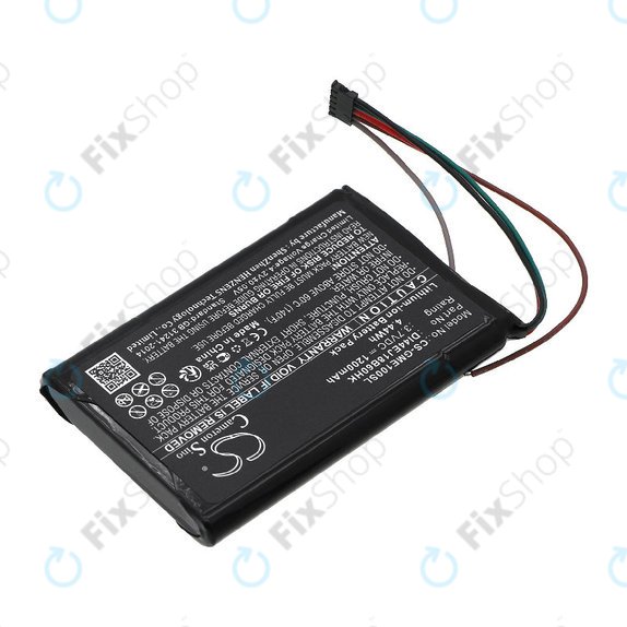 Baterie pro Garmin Edge 1000, Explore, 1200mAh, Li-ion, 3.7V, DI44EJ18B60HK, HQ