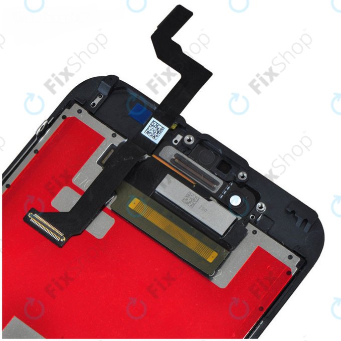 Displej pro iPhone 6S, Black, Dotykové sklo s rámem