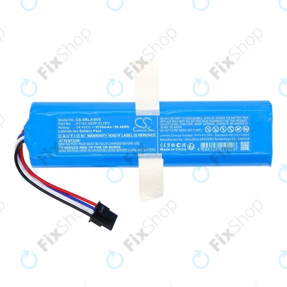 Xiaomi Dreame Bot L10s Ultra Gen2 - Baterie P2150-4S2P-KLYEV 14.4V Li-Ion 6700mAh HQ