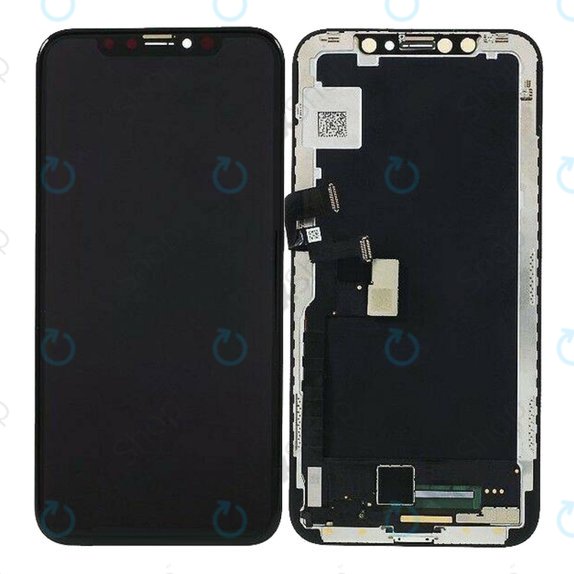 Displej pro iPhone XS Max, Dotykové sklo s rámem, Refurbished