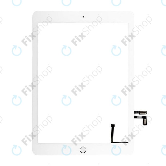 Dotykové sklo s tlačítkem domů pro iPad (5th Gen 2017), Silver