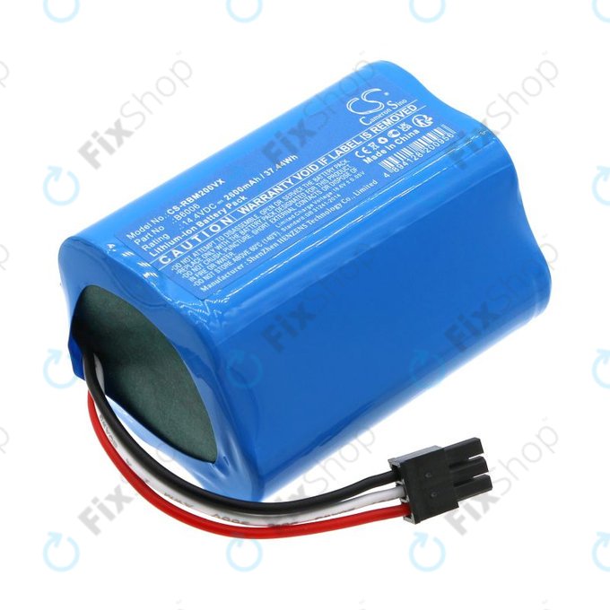 Baterie pro Robzone Moppy 2.0, 2600mAh, Li-Ion, 14.4V, B6006, HQ