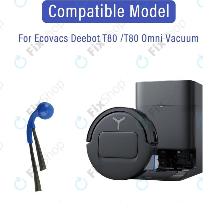 Boční kartáč, 2 ks pro Ecovacs Deebot T80 Omni, T80