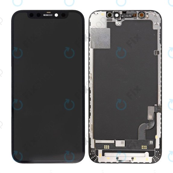 Displej pro iPhone 12 Mini, Dotykové sklo s rámem, Refurbished