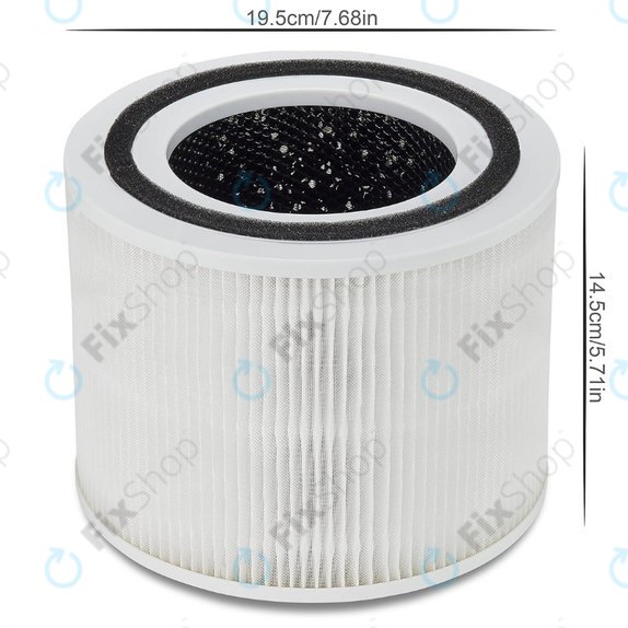Levoit Core 300, 300s, P350 - HEPA filtr (Aktivní uhlí)