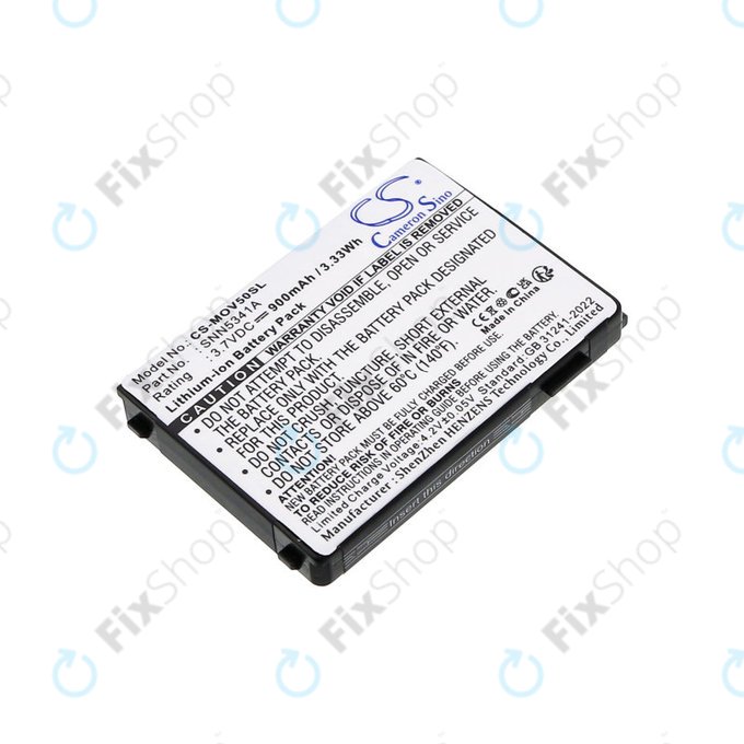Baterie pro Motorola V3688, V2188, L2000, V998+, 900mAh, Li-Ion, 3.7V, SNN5341A, HQ