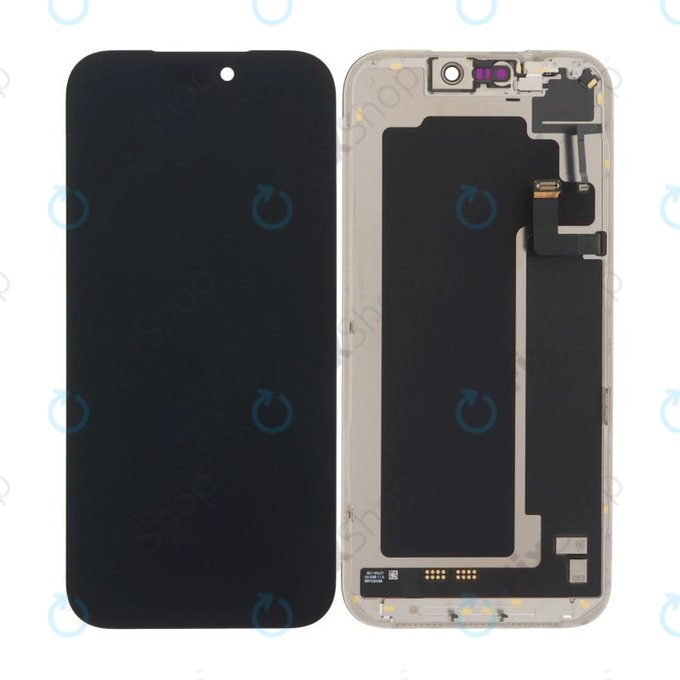 Displej pro iPhone 17 Pro Max, Dotykové sklo s rámem, Refurbished