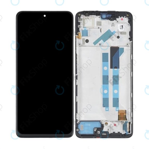 Xiaomi Redmi Note 11 Pro 4G, 5G, Poco X4 Pro 5G - LCD Displej + Dotykové Sklo + Rám (Graphite Grey) TFT