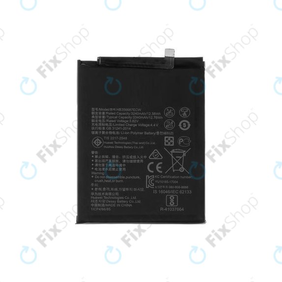 Huawei Mate 10 Lite, Honor 7X, Nova 2 Plus, P Smart Plus (Nova 3i), P30 Lite, P30 Lite 2020 - Baterie HB356687ECW 3340mAh