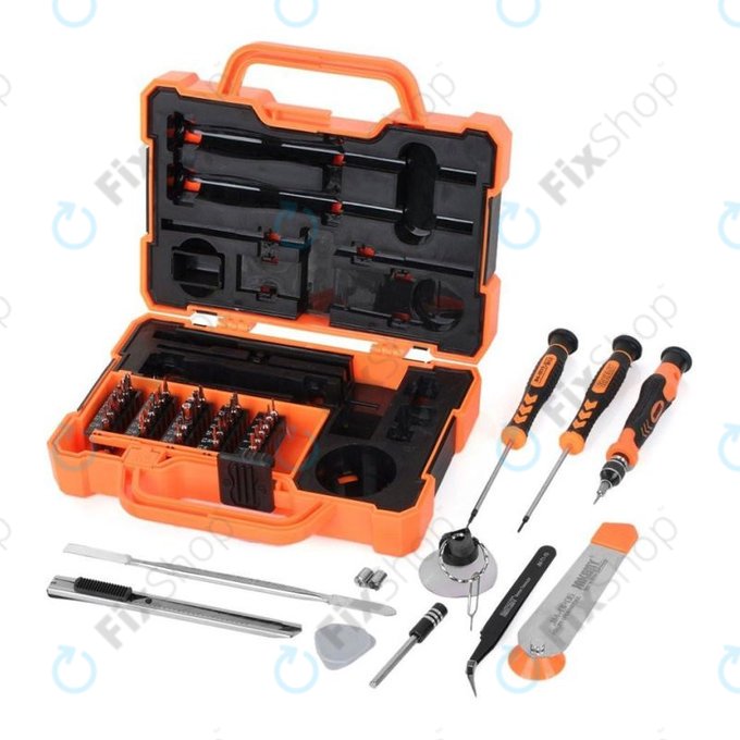 Jakemy JM-8139 - Sada Servisního Nářadí pro Servis Elektroniky v Profi Kufříku 45v1
