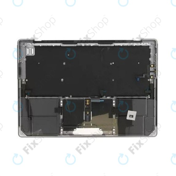 Horní rám klávesnice pro MacBook Pro 14", A2442 (2021), A2779 (2023), s klávesnicí US a baterií, Space Gray, 661-32210, Genuine Apple