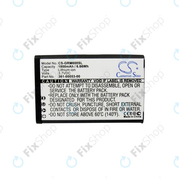 Baterie pro Garmin Alpha 200, Montana 600t Camo, 1800mAh, Li-Ion, 3.7V, 361-00053-00, HQ