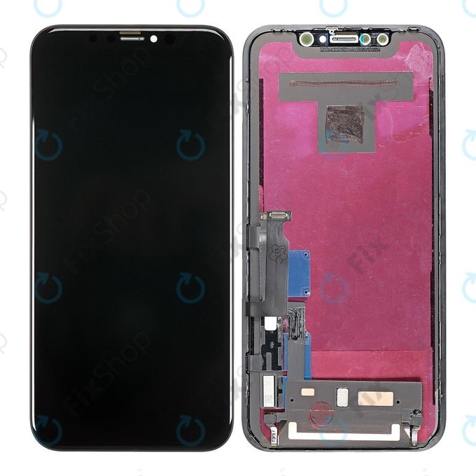 Displej pro iPhone XR, Dotykové sklo s rámem