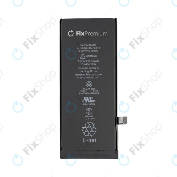 Baterie pro iPhone SE (2nd Gen 2020), 1821mAh, FixPremium