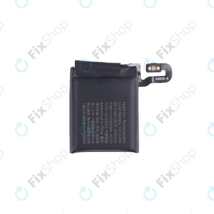 Baterie pro Apple Watch SE 2 40mm, 209mAh, A2721, Refurbished