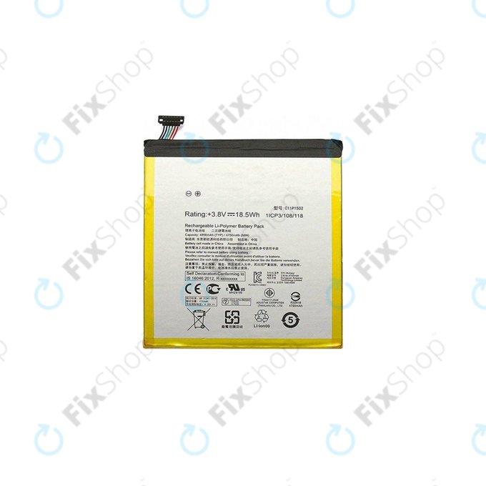 Asus ZenPad 10 Z300 - Baterie C11P1502 4890mAh
