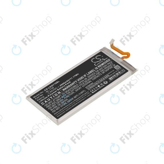Baterie pro LG G7 ThinQ, Xpression Plus 2, 2900mAh, Li-Pol, 3.85 V, BL-T39, HQ