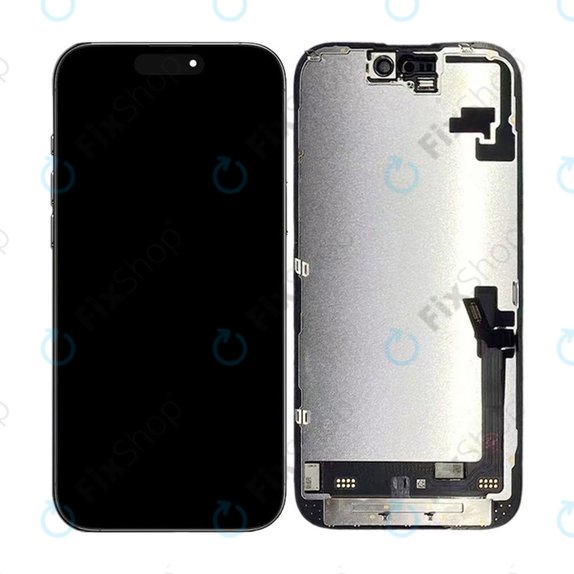 Displej pro iPhone 16, Dotykové sklo s rámem, Refurbished