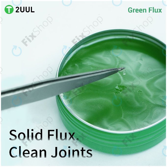 Pájecí tavidlo (Flux), zelené, 2UUL SC18