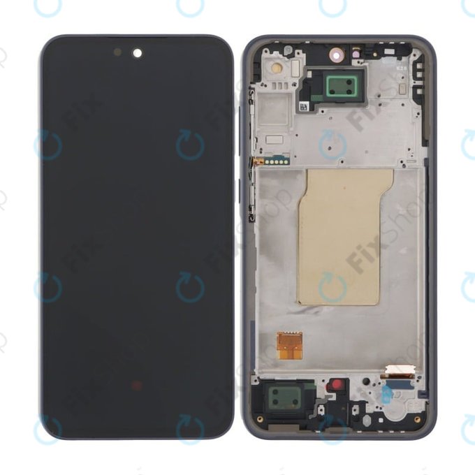 Samsung Galaxy A35 A356B - LCD Displej + Dotykové Sklo + Rám (Awesome Lilac) OLED