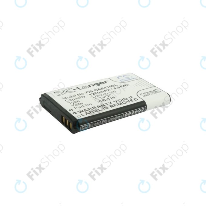 Baterie pro CAT B100, 1200mAh, Li-Ion, 3.7V, CB-115, HQ