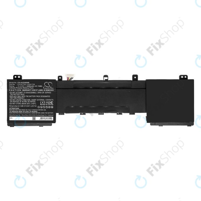 Baterie pro Asus Zenbook Pro 15, 5500VE, UX550GD, 4400mAh, Li-Pol, 15.4V, C41N1728, HQ