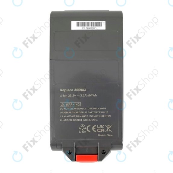 Dyson V11, V15, V15s, Outsize - Baterie SV15, SV18, 970938-01 Li-Ion 25.2V 3600mAh
