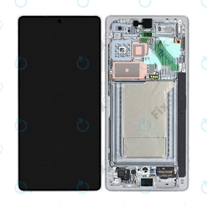 Samsung Galaxy S25 Ultra - LCD Displej + Dotykové Sklo + Rám (Titanium Silverblue) OLED